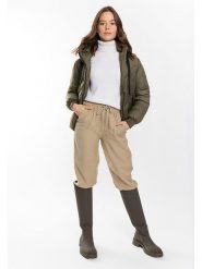 Northwood Kurtka zimowa "Nessa" w kolorze khaki rozmiar: L. Brązowe kurtki damskie Northwood, na zimę, l, bez wzorów, z puchu, bez kaptura. Za 139.87 zł.