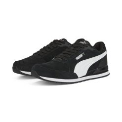 Puma ST Runner v3 SD - buty miejskie zamszowe, unisex. Czarne buty sportowe na co dzień męskie Puma, z zamszu, bez zapięcia. Za 216.99 zł.