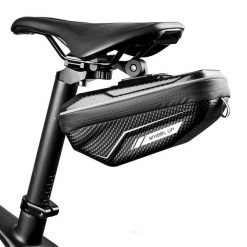 Torba rowerowa pod siodło Wheel Up 14692. Czarne torebki klasyczne damskie WHEEL UP, bez wzorów, bez dodatków. Za 79.99 zł.