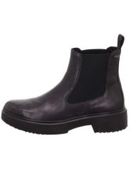 Legero Skórzane sztyblety "Angel-Ossido" w kolorze antracytowym rozmiar: 41,5. Czarne botki damskie Legero, sportowe, bez obcasa, bez zapięcia. Za 147.91 zł.