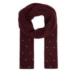 Szalik Nine West. Czerwone szaliki i kominy damskie Nine West, bez wzorów. Za 79.99 zł.
