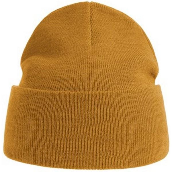 Czapka Unisex Dla Dorosłych Pure Recycled Beanie. Czarne czapki męskie ATLANTIS, bez wzorów, z dzianiny. Za 48.99 zł.
