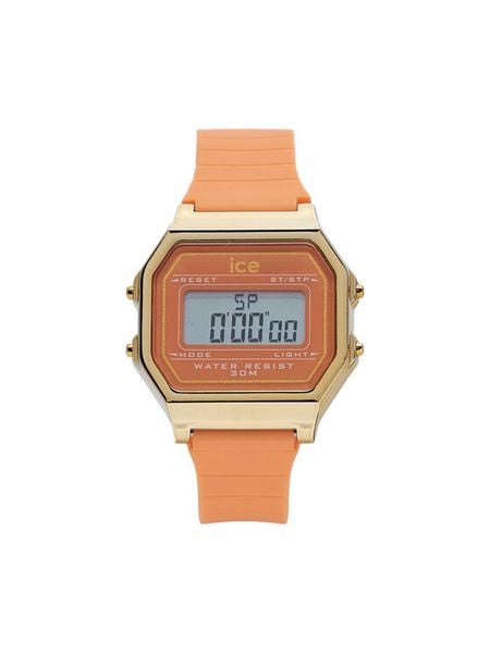 Ice-Watch Zegarek Digit Retro 22052 Pomarańczowy. Brązowe, cyfrowe zegarki damskie Ice Watch. Za 189.99 zł.