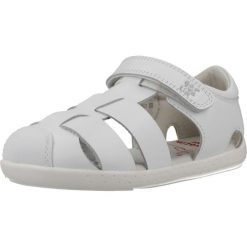 Sandały GARVALIN 252326G Biały. Białe sandały damskie Garvalin, ze skóry, bez zapięcia. Za 231.99 zł.