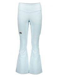 The North Face Spodnie narciarskie "Snoga" w kolorze błękitnym rozmiar: 34. Niebieskie spodnie dresowe damskie The North Face, bez wzorów. Za 418.69 zł.