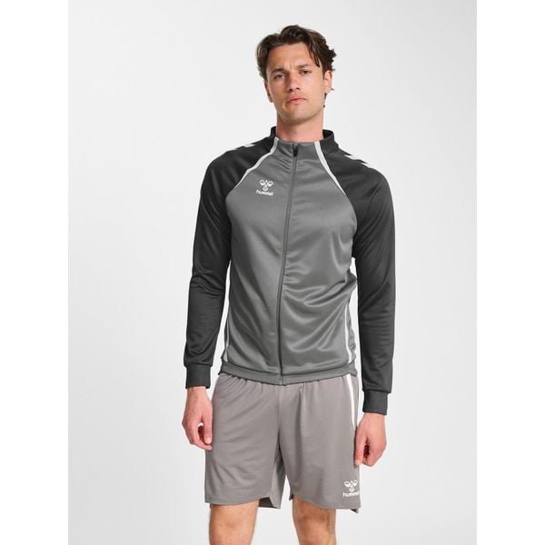 Kurtka rozpinana sportowa bluza Hummel hml Lead 2.0 Track Zip Jacket. Szare bluzy sportowe damskie HUMMEL, m, bez wzorów, bez ramiączek, bez kaptura. Za 168.00 zł.