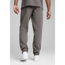 Męskie spodnie PUMATECH PUMA Cast Iron Gray. Szare spodnie sportowe męskie Puma, z dresówki. W wyprzedaży za 219.00 zł.