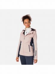 Kurtka do narciarstwa biegowego damska ROSSIGNOL W Softshell Hoodie Jkt różowa. Czerwone kurtki damskie Rossignol, l, bez wzorów, z materiału, z kapturem. Za 735.00 zł.