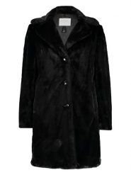 Gerry Weber Płaszcz pluszowy w kolorze czarnym rozmiar: 44. Czarne płaszcze damskie Gerry Weber, bez wzorów. Za 295.86 zł.