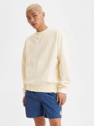 Levi´s Bluza w kolorze kremowym rozmiar: XL. Brązowe bluzy bez kaptura męskie s. Za 116.61 zł.