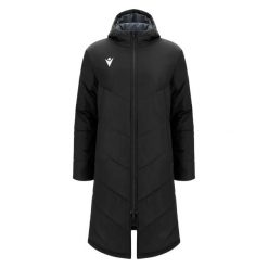 Parka z kapturem Macron Bench Northland. Czarne parki męskie Macron, m, bez wzorów, z polaru. Za 635.45 zł.