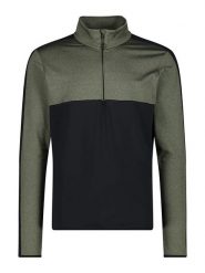 CMP Bluza polarowa w kolorze oliwkowo-czarnym rozmiar: 48. Brązowe bluzy bez kaptura męskie CMP, z materiału. Za 152.62 zł.