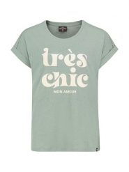 Eight2Nine Koszulka w kolorze miętowym rozmiar: S. Zielone t-shirty damskie Eight2Nine, s, bez wzorów, z bawełny, bez kołnierzyka. Za 57.06 zł.