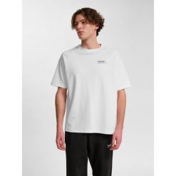 Koszulka Hummel Tech Loose. Białe t-shirty sportowe męskie HUMMEL, bez ramiączek, do piłki nożnej. Za 213.50 zł.