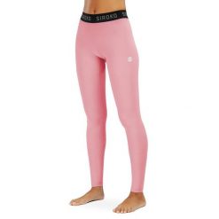 Legginsy termoaktywne do sportów zimowych damskie SIROKO Blink. Czerwone bielizna termoaktywna damska SIROKO, bez wzorów. W wyprzedaży za 127.00 zł.