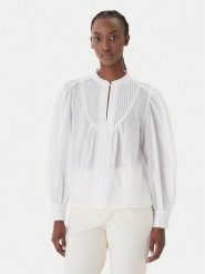 JOOP! Bluzka Bionda 30102139 Biały Regular Fit. Białe bluzki damskie Joop!, bez wzorów, z bawełny, bez ramiączek. Za 849.99 zł.