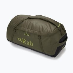 Torba podróżna Rab Escape Kit Bag LT 50 l. Zielone torebki klasyczne damskie RAB, bez wzorów, bez dodatków. Za 509.99 zł.
