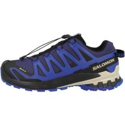 Buty Outdoorowe Salomon Xa Pro 3D V9 Dorosłych. Niebieskie obuwie do biegania damskie Salomon. Za 757.40 zł.