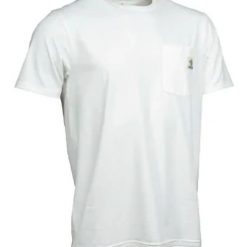 Koszulka Męska wędkarska Nash Make It Happen Badge T Shirt. Brązowe t-shirty męskie Nash, m, bez wzorów, bez kołnierzyka. Za 105.99 zł.