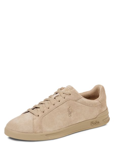 Polo Ralph Lauren skórzane buty sportowe Mężczyźni skóra beżowy, 43. Brązowe buty sportowe na co dzień męskie Polo Ralph Lauren, ze skóry, bez zapięcia. Za 549.95 zł.