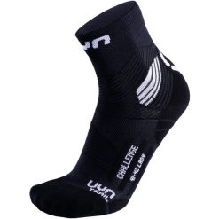 Skarpety do biegania RUN TRAIL CHALLENGE LADY r.41-42. Białe skarpetki damskie UYN, bez wzorów. Za 99.99 zł.