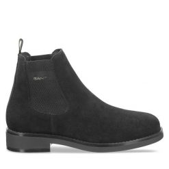 Sztyblety Gant. Czarne sztyblety męskie Gant, bez zapięcia. Za 539.99 zł.