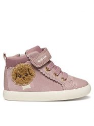 Geox Sneakersy B Gisli B561MB 022BC C8056 M Różowy. Czerwone buty sportowe dziewczęce Geox, bez wzorów, ze skóry, bez zapięcia. Za 159.99 zł.