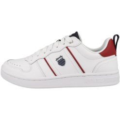 Buty do chodzenia męskie K-Swiss Lozan Match. Białe buty fitness męskie K-Swiss, na fitness i siłownię. Za 169.00 zł.
