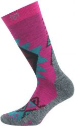 Skarpety Trekkingowe Lasting WLN 85% Merino Wool Różowy (408) L (42-45). Czerwone skarpetki męskie LASTING, bez wzorów, z dzianiny. Za 68.00 zł.