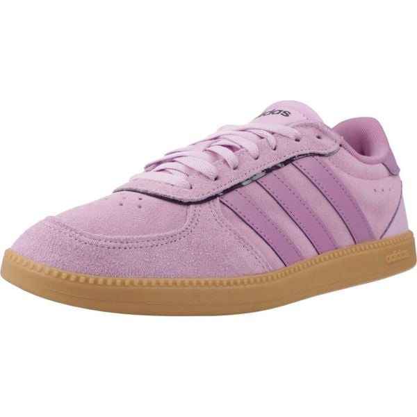Buty ADIDAS BREAKNET SLEEK J Rose. Czerwone obuwie trekkingowe damskie Adidas. Za 227.20 zł.