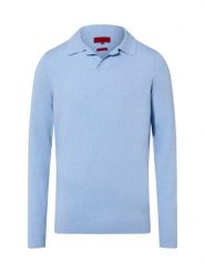 Finshley & Harding sweter z dzianiny Mężczyźni Bawełna niebieski, XXL. Niebieskie swetry męskie Finshley & Harding, m, bez wzorów, z bawełny, bez kołnierzyka. Za 199.95 zł.