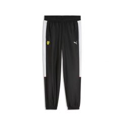 Spodnie dresowe Ferrari. Czarne spodnie sportowe męskie Puma, z dresówki. Za 349.50 zł.