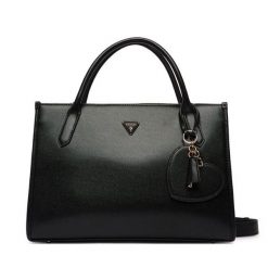 Torebka Guess. Czarne torebki klasyczne damskie Guess, z aplikacjami, bez dodatków. Za 679.99 zł.