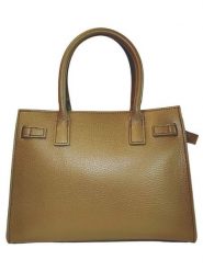 ORE10 Skórzana torebka "Waser" w kolorze brązowym - 28 x 20 x 13 cm rozmiar: onesize. Brązowe torebki klasyczne damskie ORE10, bez wzorów, z materiału, bez dodatków. Za 347.99 zł.