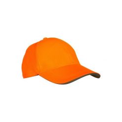Czapka myśliwska z daszkiem SUPERTRACK. Brązowe czapki męskie SOLOGNAC, bez wzorów, z bawełny, sportowe. Za 39.99 zł.