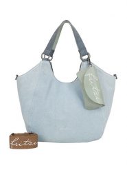 Fritzi aus Preußen Shopper bag w kolorze błękitnym - 46 x 41 x 13 cm rozmiar: onesize. Niebieskie shopper bag damskie Fritzi aus Preußen, bez wzorów, z bawełny, na ramię, bez dodatków. Za 162.11 zł.