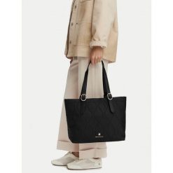 Torebka Beverly Hills Polo Club. Czarne torebki klasyczne damskie Beverly Hills Polo Club, bez wzorów, bez dodatków. Za 199.99 zł.