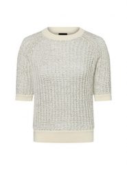 BOSS sweter z dzianiny z moherem - Fadiani Kobiety wiskoza biały, M. Białe swetry klasyczne damskie Boss, m, z dzianiny, bez kołnierzyka. Za 429.95 zł.