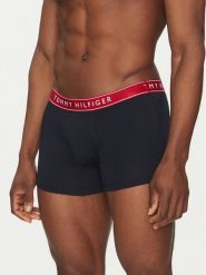 Tommy Hilfiger Komplet 3 par bokserek UM0UM03457 Granatowy. Niebieskie bokserki męskie Tommy Hilfiger, bez wzorów, z bawełny. Za 179.99 zł.