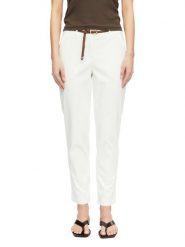 Comma Spodnie chino dla kobiet Kobiety biały, 38. Białe spodnie materiałowe damskie Comma, bez wzorów, eleganckie. Za 329.95 zł.