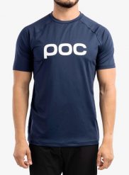 Koszulka rowerowa męska POC Reform Enduro Tee. Niebieskie t-shirty sportowe męskie POC, na lato, m, z materiału, bez ramiączek, na fitness i siłownię. Za 240.89 zł.