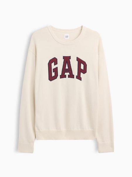 GAP Bluza w kolorze kremowym rozmiar: XS. Brązowe bluzy bez kaptura męskie GAP, xs, z bawełny. Za 164.95 zł.