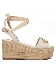 Liu Jo Espadryle Bali 02 SA6085 TX536 Biały. Białe espadryle damskie Liu Jo, bez wzorów, z materiału, bez obcasa. Za 419.99 zł.
