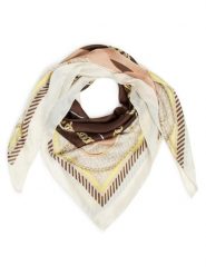 Liu Jo Collection Szalik damski Kobiety Sztuczne włókno beżowy|brązowy nadruk, ONE SIZE. Brązowe szaliki i kominy damskie Liu Jo Collection, bez wzorów, z włókna. Za 199.95 zł.