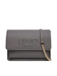Liu Jo Torebka Ecs M Crossbody AF5152 E0087 Szary. Szare torebki klasyczne damskie Liu Jo, bez wzorów, ze skóry, wizytowe, bez kołnierzyka, bez ramiączek. Za 579.99 zł.