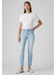 Levi's Dżinsy "712" - Slim fit - w kolorze błękitnym rozmiar: W31/L32. Niebieskie jeansy damskie Levi's. Za 379.44 zł.