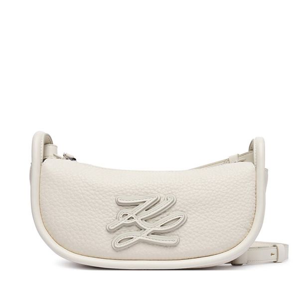 Torebka KARL LAGERFELD. Białe torebki klasyczne damskie Karl Lagerfeld, bez wzorów, bez dodatków. Za 999.99 zł.