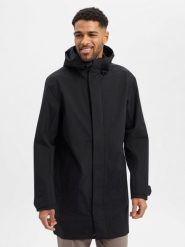 Didriksons Parka - George Mężczyźni Sztuczne włókno czarny, S. Czarne parki męskie Didriksons, m, bez wzorów, z włókna. Za 1,299.95 zł.