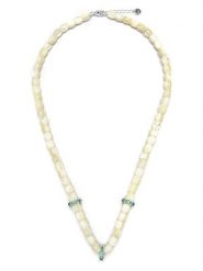 Luxenter Naszyjnik z cyrkoniami rozmiar: onesize. Białe naszyjniki damskie Luxenter, srebrne. Za 243.64 zł.