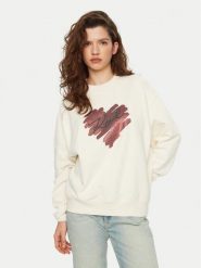 KARL LAGERFELD Bluza A1W20045 Écru Regular Fit. Bluzy bez kaptura damskie Karl Lagerfeld, xs, z bawełny. Za 729.99 zł.